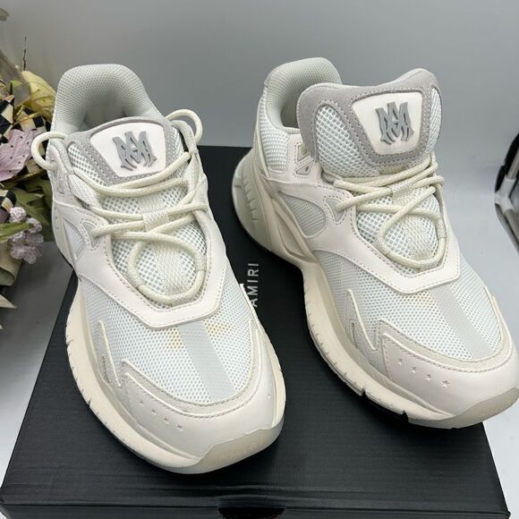 Men’s Amiri leather/mesh sneakers size 11 - Picture 1 of 12